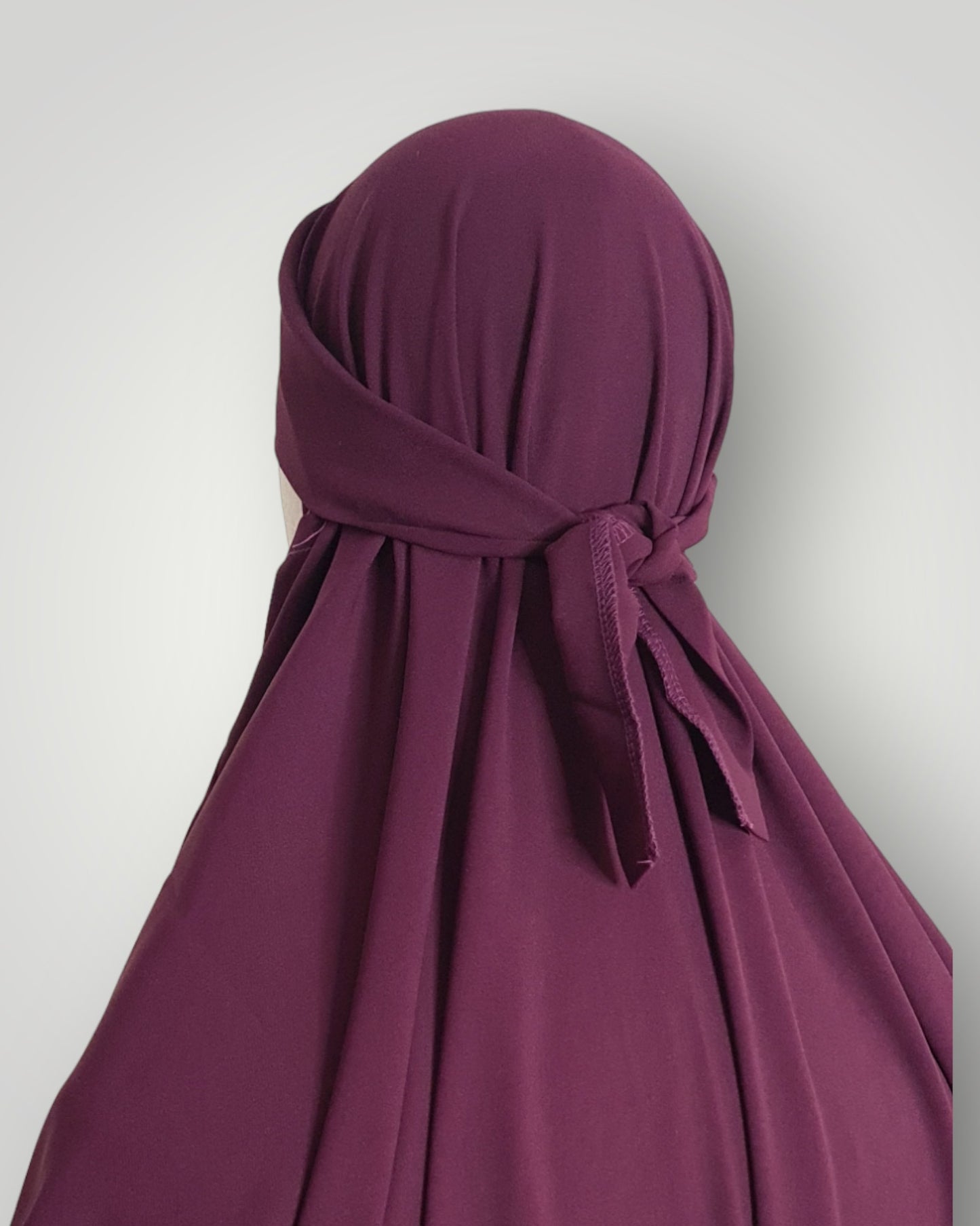 One Piece Jilbab | Plum