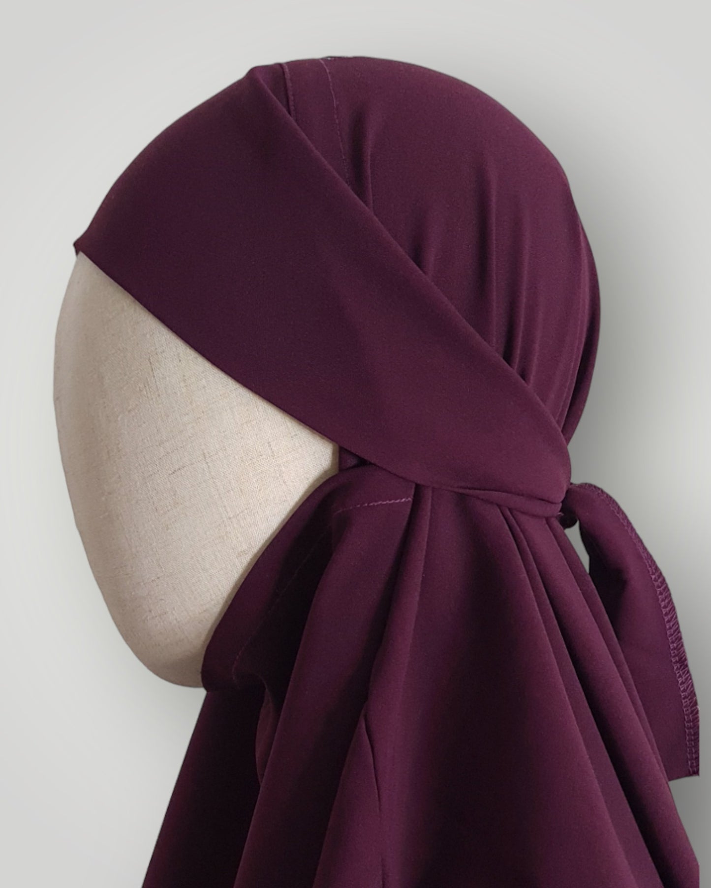 One Piece Jilbab | Plum