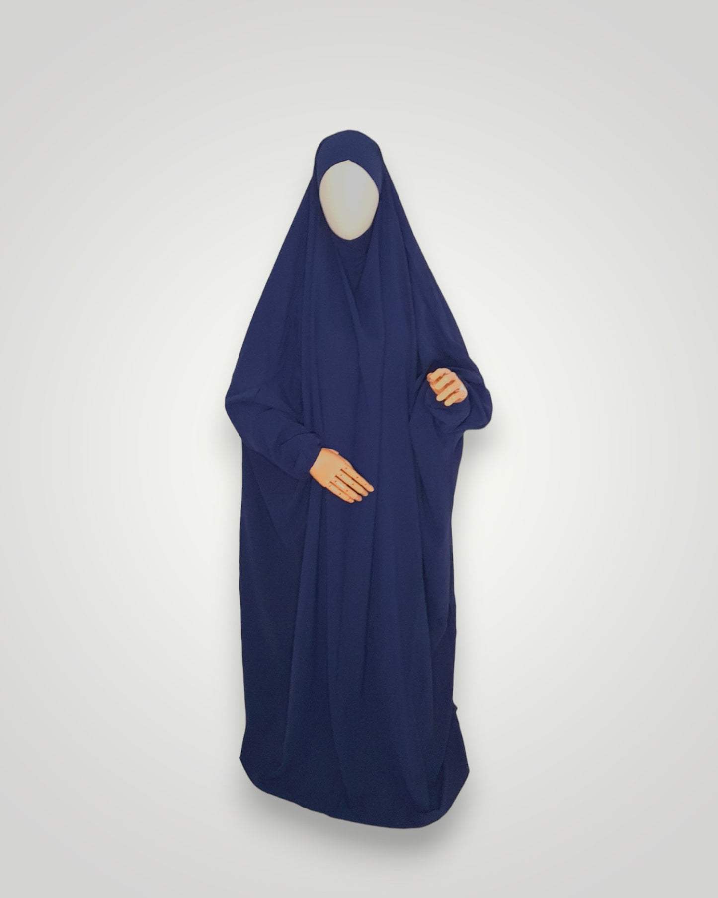 One Piece Jilbab | Navy