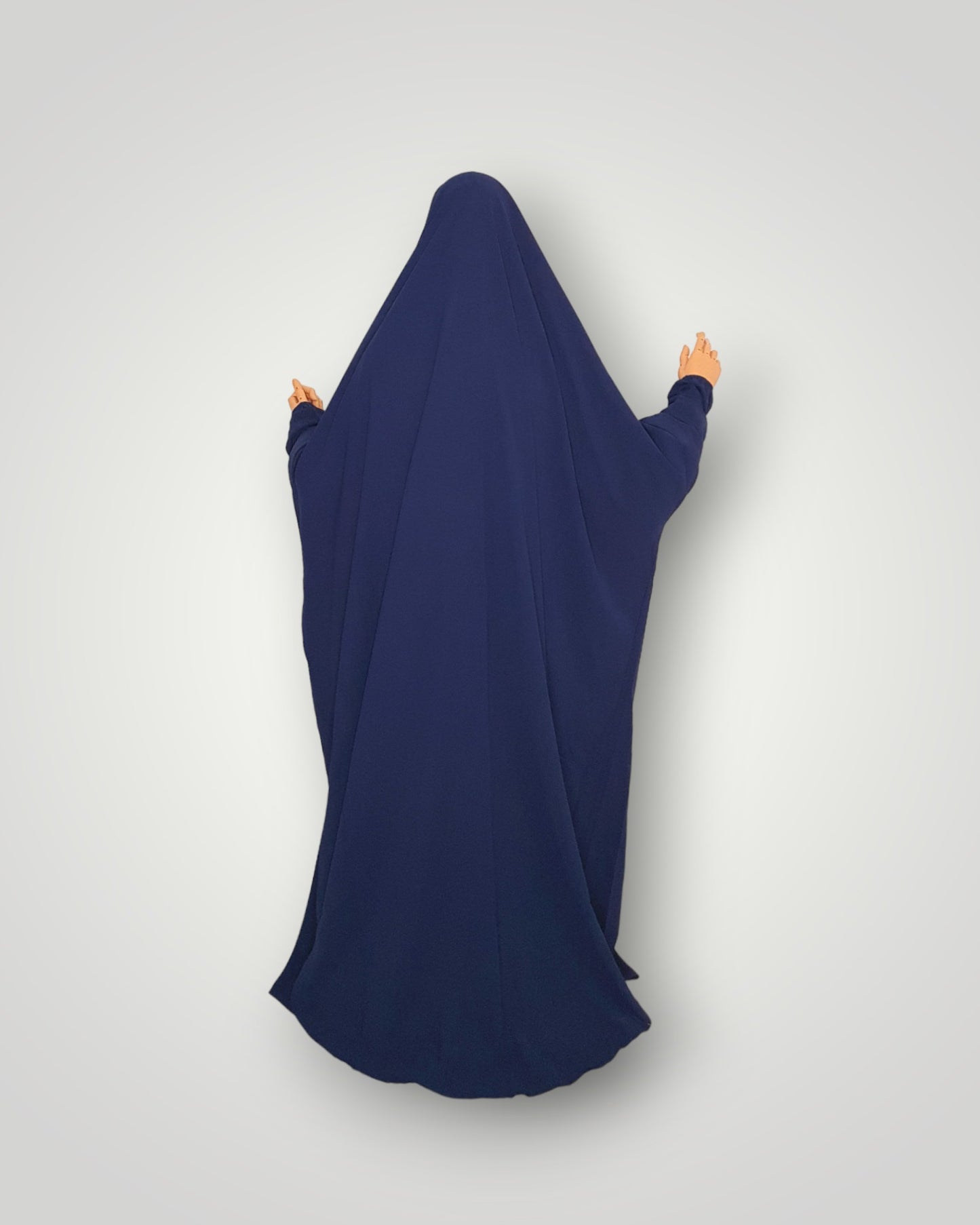 One Piece Jilbab | Navy